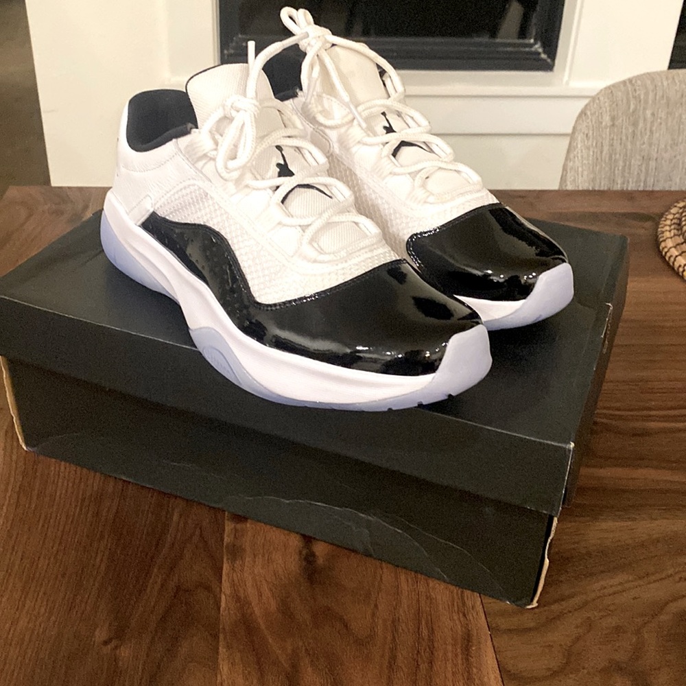 Brand new Jordan 11 low. New with box included and have never been worn.